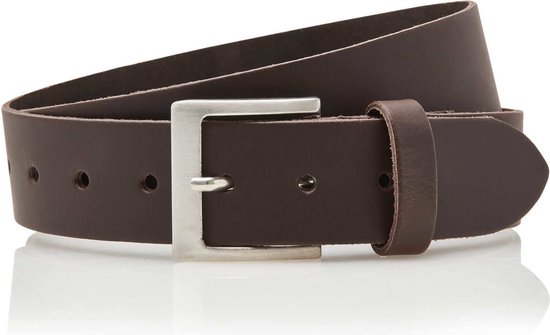 Timbelt Leren Riem 4 cm Bruin | Maat 115