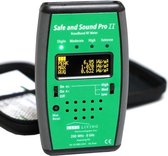 LifeMaxx Safe and Sound PRO Stralingsmeter - Zwart/Groen