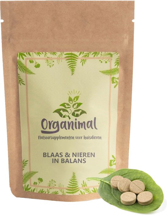 Foto: Organimal blaas en nieren in balans kat o a bij blaasontsteking en blaasgruis 45 tabletten a 700mg