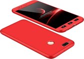 360 full body case Geschikt voor Xiaomi Redmi Mi A1 MDG2 2017 / Mi 5X - rood