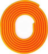 Elastische oranje lock veters | 120cm