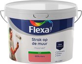 Flexa - Strak op de muur - Muurverf - Mengcollectie - 85% Kers - 2,5 liter