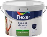 Flexa - Strak op de muur - Muurverf - Mengcollectie - 100% Citroengras - 2,5 liter