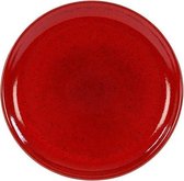 Coupebord diam. 19cm. 'Blossom Red' KAITØ Stoneware per 6 stuks