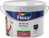 Flexa - Strak op de muur - Muurverf - Mengcollectie - Puur Bes - 2,5 liter