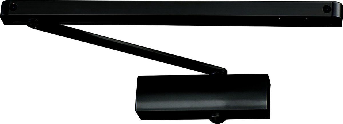 PALMAT deurdranger Zwart - Deursluiter voor binnen met instelbare functies - 25 t/m 85 kg