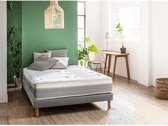 Matras set 140 x 190 cm + Boxspring + Voeten - Lente - 28 cm - DREAMCOMFORT