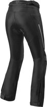 REV'IT! Factor 4 Ladies Short Black Textile Motorcycle Pants 36