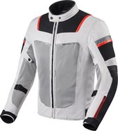 REV'IT! Tornado 3 Black Textile Motorcycle Jacket 2XL