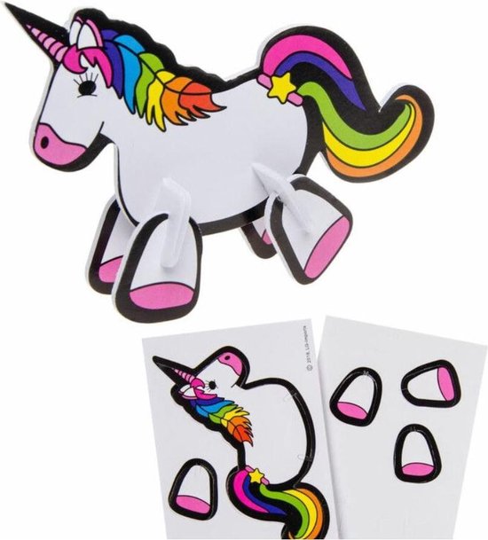 8 pièces puzzles 3D licorne - licorne - distribution de cadeaux