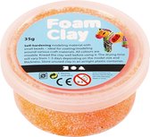 Foam Clay®, neon oranje, 35 gr/ 1 Doosje