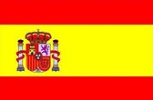 Spaanse Vlag - Vlag Spanje - Spanje Vlag - 60 x 90 cm - Zonder Ringen