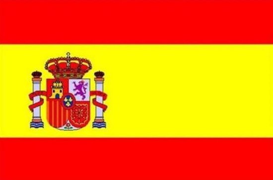 Spaanse Vlag - Vlag Spanje - Spanje Vlag - 60 x 90 cm - Zonder Ringen | bol.com
