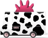 Candylab Toys - Houten MOO Milk Van - Houten speelgoed auto bus