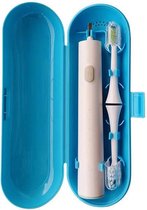 Brosse à dents électrique | Pochette de voyage | Oral B | Philips Sonicare | Brosse à dents électrique + porte- Têtes de brosse | Bleu
