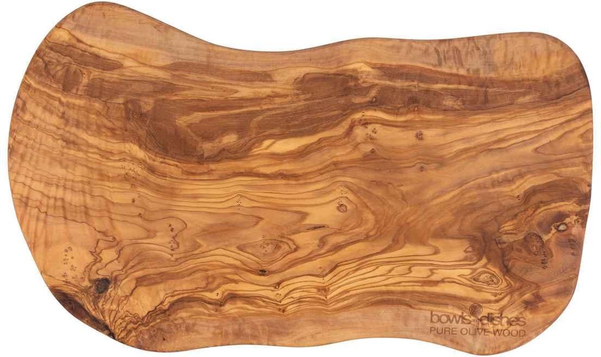 Bowls and Dishes Pure Olive Wood Borrelplank Tapasplank extra breed