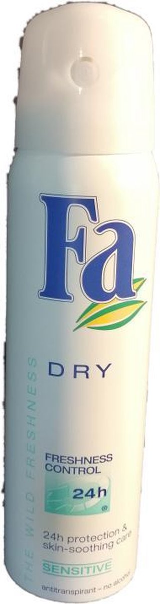 Fa Dry Deodorant - Freshness control 24H - Sensitive - Voordeelset (6 x 150ml) - Fa