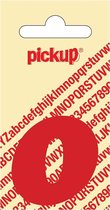 Pickup plakcijfer CooperBlack 40 mm - rood 0