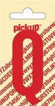 Pickup plakletter Nobel 60 mm rood Q - 31022060Q
