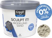 Modelleerzand Extra Sterk Sculp It 3500 gram in een emmer