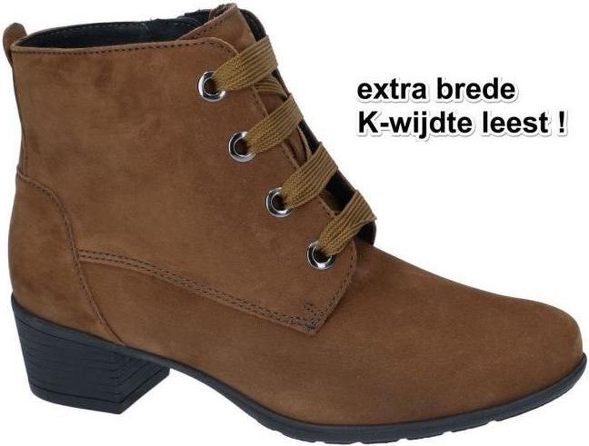 Solidus -Dames - bruin - bottines - maat 37.5