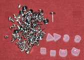 Juwelen Hangers 40-Stekers 6 mm Oorbellen 8 Stuks Mal Epoxy Mallen Flexibel Kunsstof Epoxy Mold Gietmal Siliconen