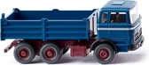 Wiking Miniatuurvrachtwagen Mercedes-benz 1:87 Blauw