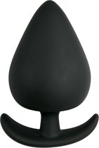 Bundle - Easytoys Anal Collection - Anker buttplug - zwart, medium met glijmiddel