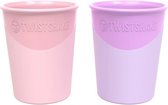 Twistshake Beker 170ml Pastel pink/purple