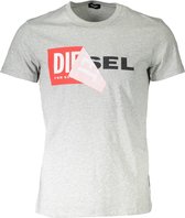 Diesel T-shirt Grijs 2XL Heren