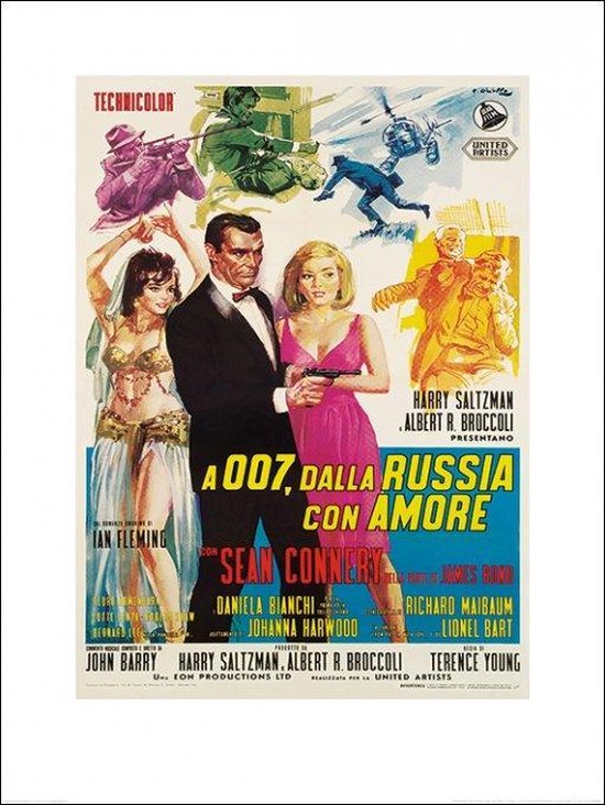 James Bond From Russia With Love Print 60x80cm