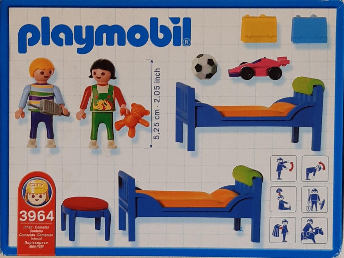 Playmobil 3964 Stapelbed voor Kinderkamer | bol
