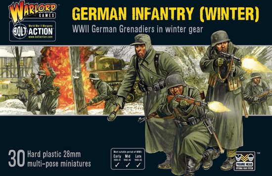 Afbeelding van het spel Bolt Action: German Infantry (winter)