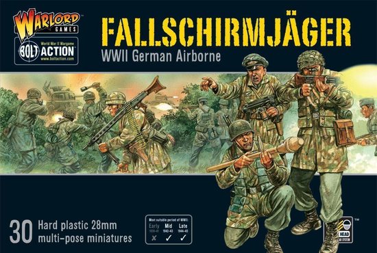 Bolt Action: Fallschirmjager (plastic)