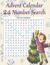 Advent Calendar 24 Number Search