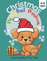 My First Big Christmas Coloring Book For Kids Ages 4-8