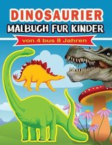 Dinosaurier Malbuch Fur Kinder von 4 bus 8 Jahren