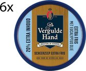 De Vergulde Hand Scheerzeeptablet Extra Fris - voordeelverpakking 6 x 75 gr.+ 20% extra inhoud = 540 gram