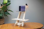 Standup Berken gelakt - solide sta bureau/standing desk voor een gezondere werkhouding