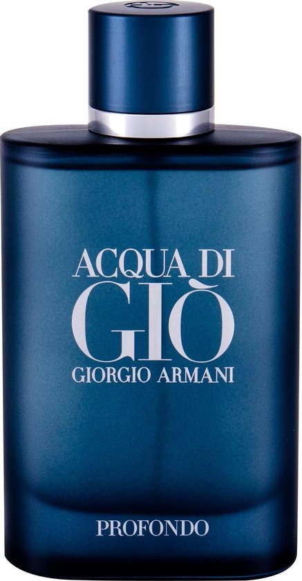 Magnetisch Gebruikelijk gat Giorgio Armani Acqua di Giò Profondo - Eau de Parfum - 75 ml - herenparfum  | bol.com