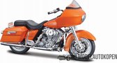 Harley Davidson 2002 FLTR Road Glide (Oranje) 1/18 Maisto - Modelmotor - Schaal model - Model motor - harley davidson schaalmodel
