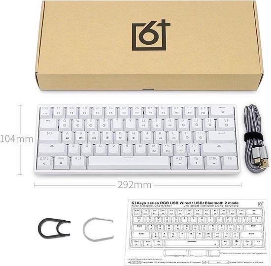 60 keyboard layout gk61