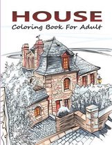 House Coloring Book For Adult