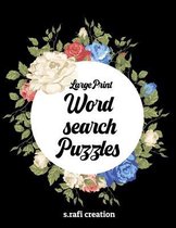 Large Print Wordsearch Puzzles