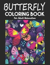 Butterfly Coloring Book For Adult Relaxation