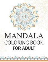 Mandala Coloring Book For Adult