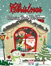 Christmas Coloring Book For Teens