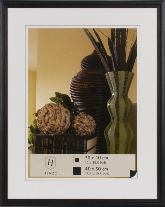 Fotolijst - Henzo - Artos - Fotomaat 40x50 cm - Zwart
