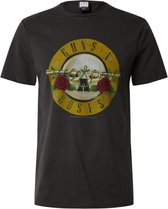 Amplified shirt guns n roses Donkergrijs-S