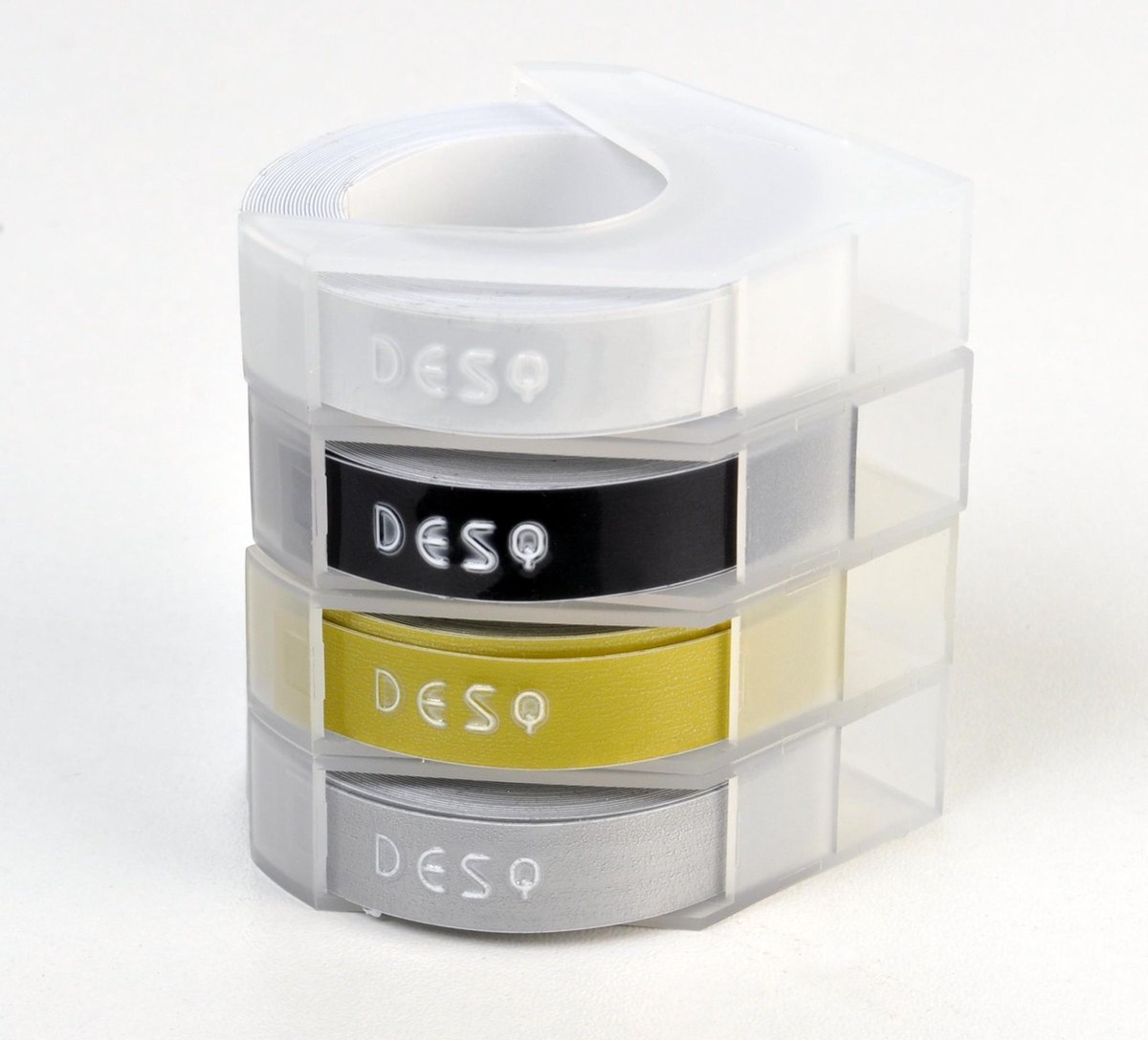 DESQ SET Lettertapes 9 mm - 8 stuks - 3mtr per rol thumbnail 2